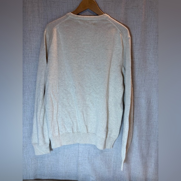 “WALKEN IN A WINTER WONDERLAND” custom hand-designed cotton sweater. GIFT. Large - Picture 2 of 2